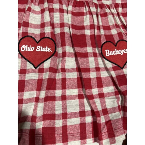 NEW Ohio State Buckeyes OSU Colosseum Dress Cardigan Outfit Infant Girl 6-12 Mo - Picture 4 of 9